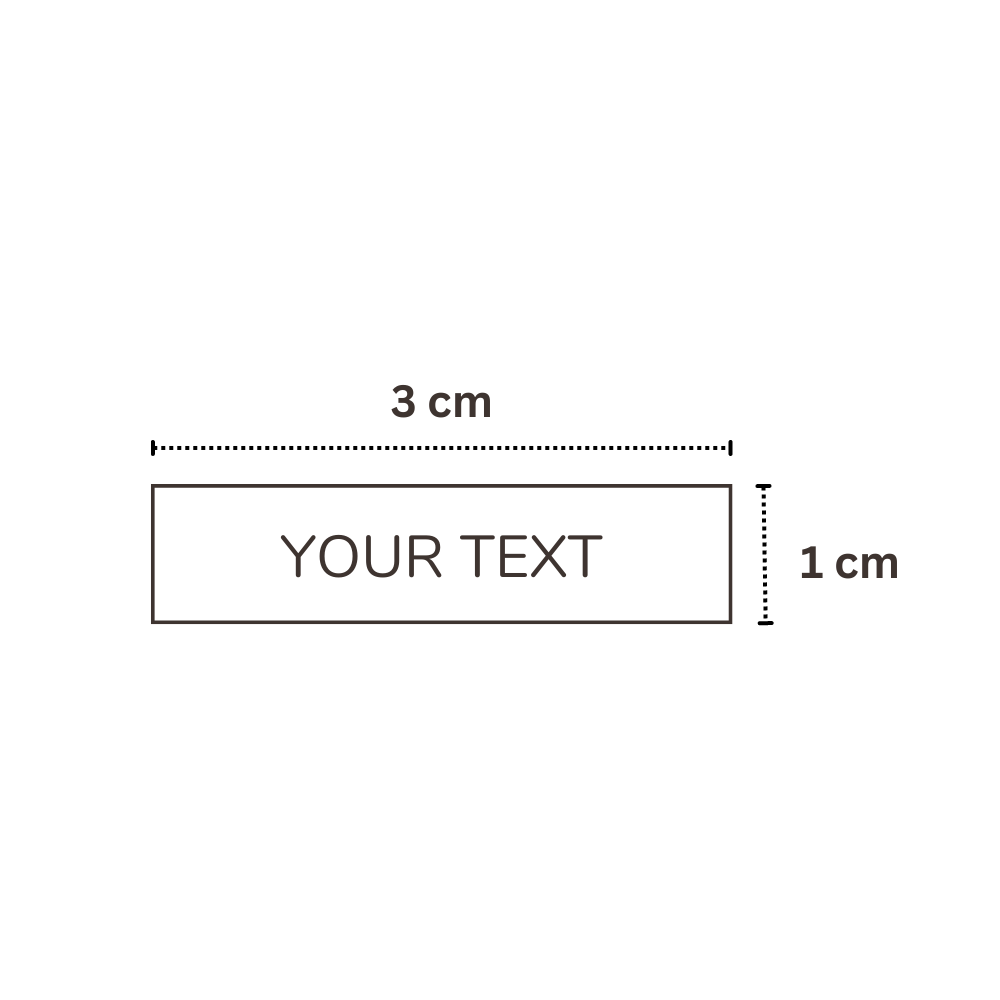 Plain Stamp (Solid Colour Casing)
